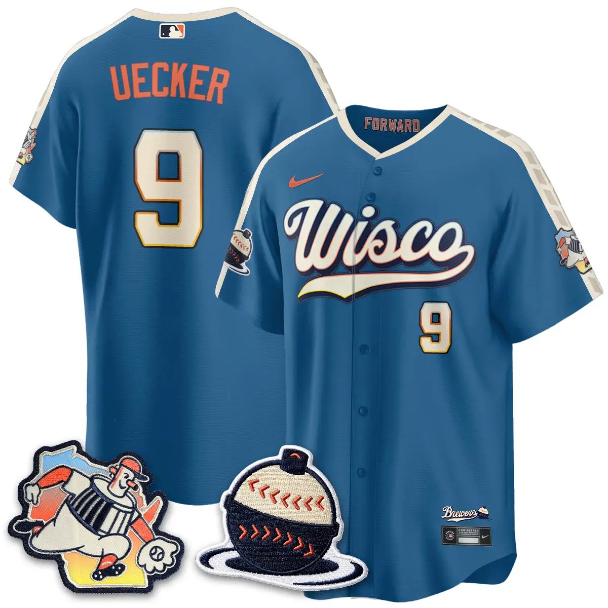 Men Milwaukee Brewers 2026 City Connect Vapor Limited Jersey - All Stitched