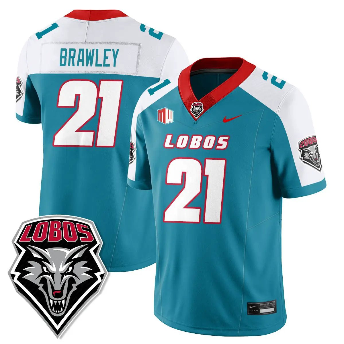 Men University of New Mexico Football Lobo Football 2025 Jersey