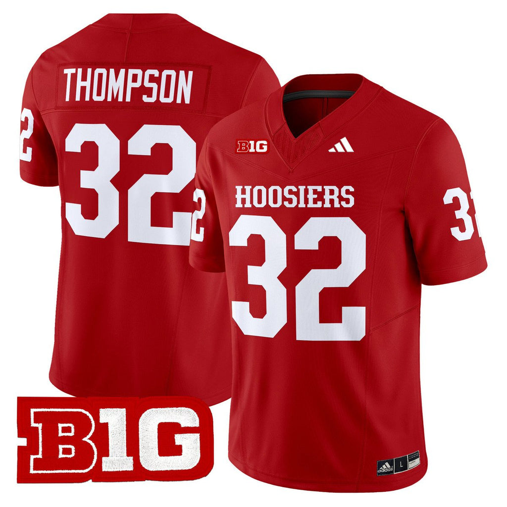 Anthony Thompson Jersey #32 Indiana Hoosiers 2025 Limited Stitched Crimson