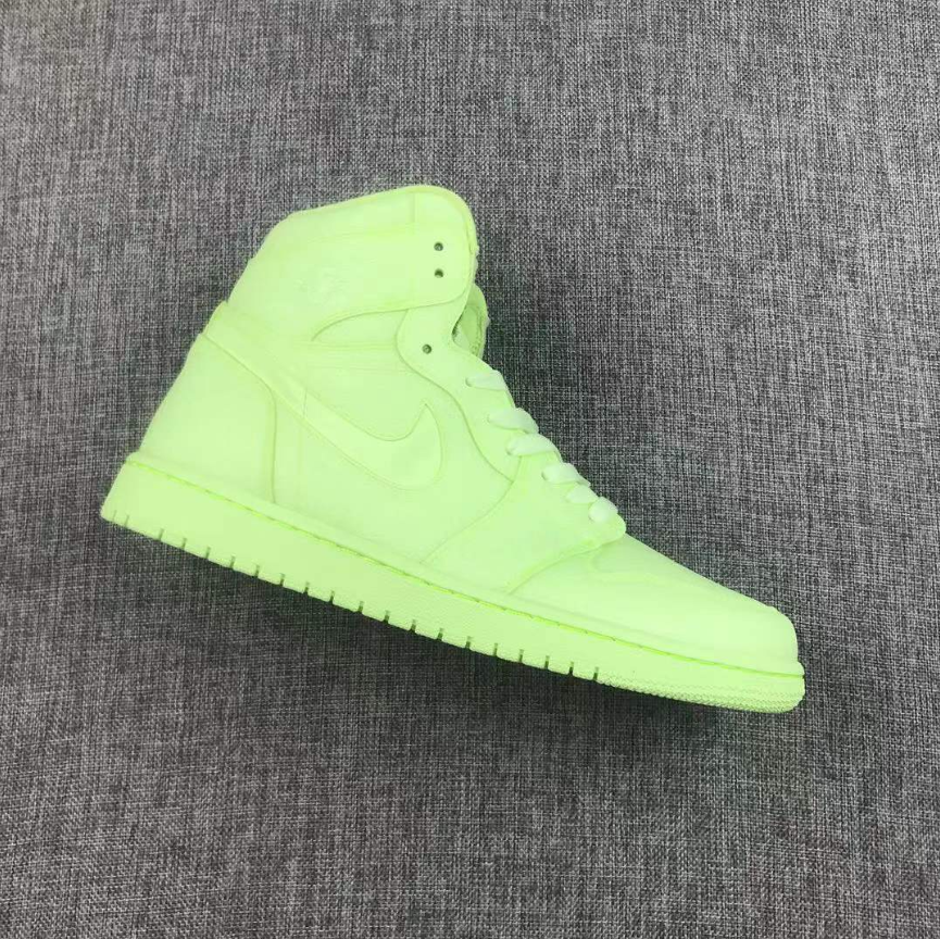 Air Jordan 1 Retro High Barely Volt