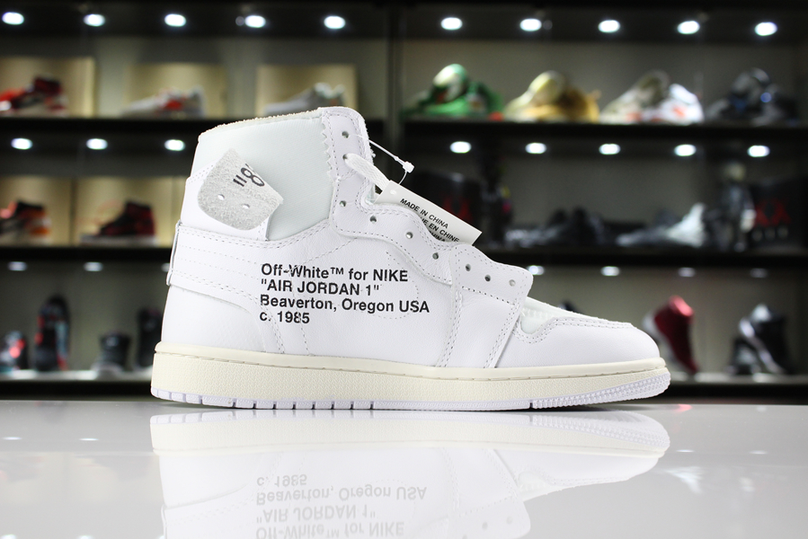 Off-White X Air Jordan 1 Pure White