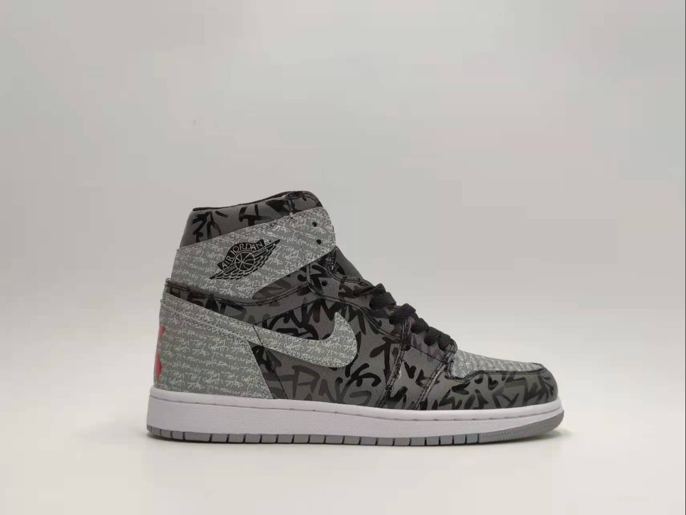 Air Jordan 1 High Rebillionaire Grey Black