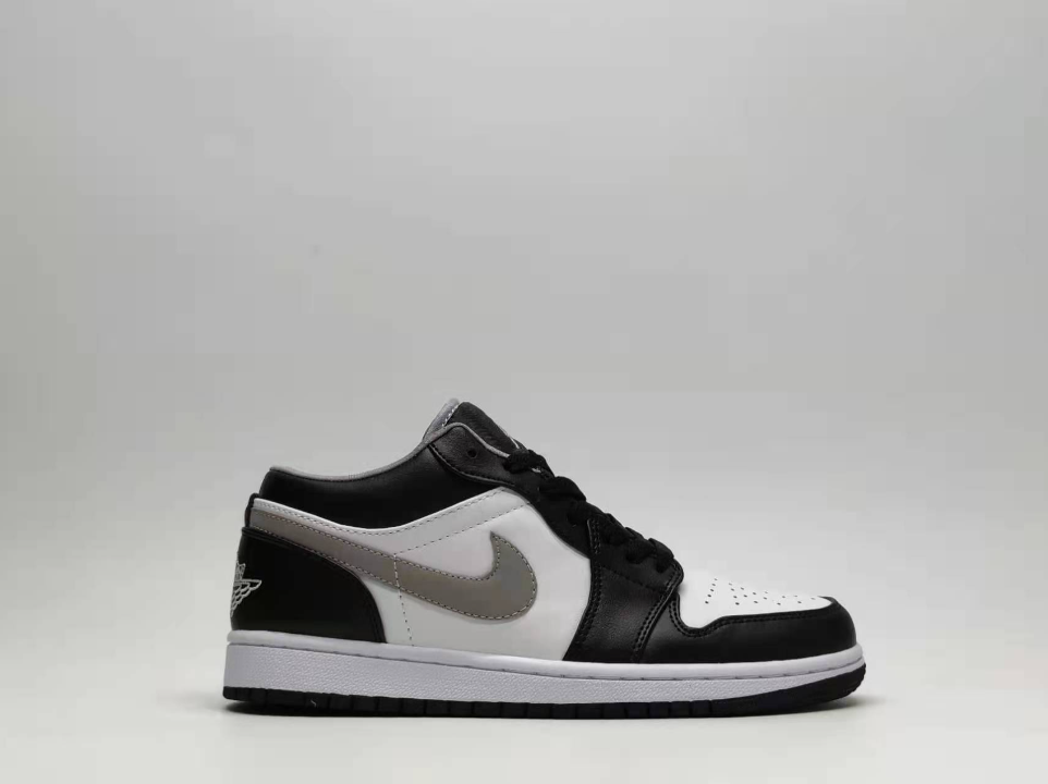 Air Jordan 1 Low Black Medium Grey Shadow