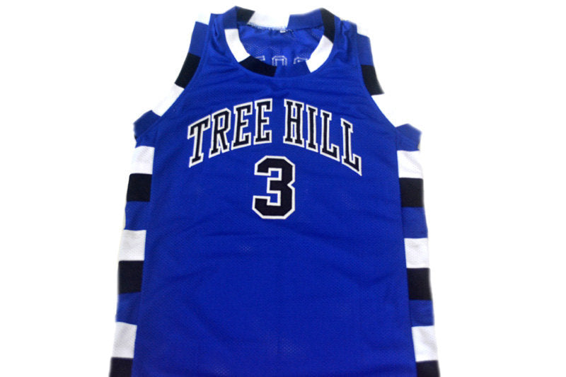 Lucas Scott Jersey #3 One Tree Hill Basketball Blue