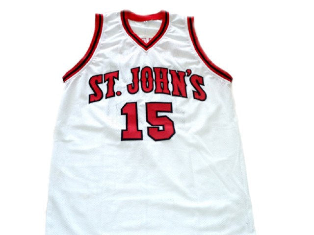 Ron Artest Jersey #15 St John's University Basketball White