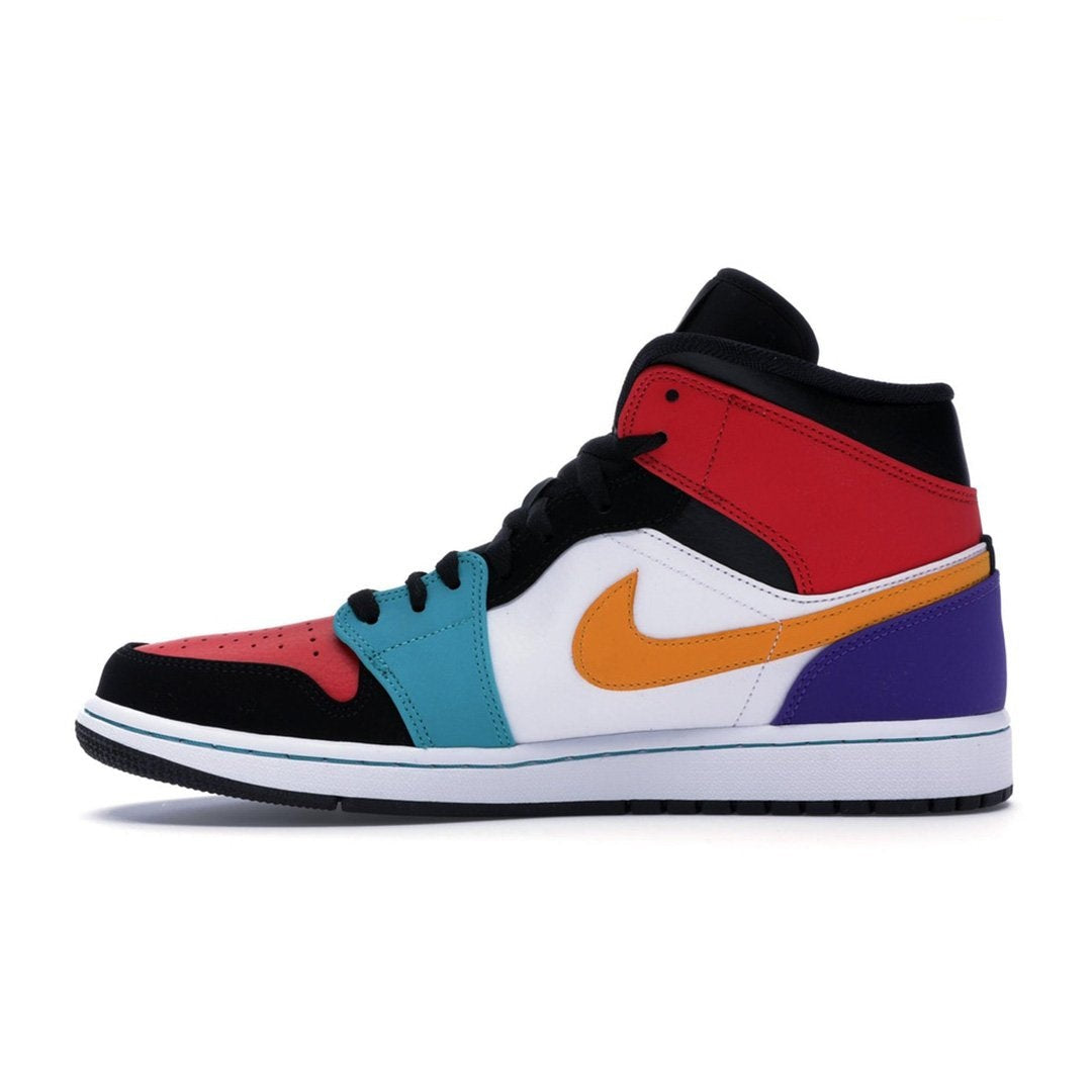 Air Jordan 1 Mid Bred Multi-Color