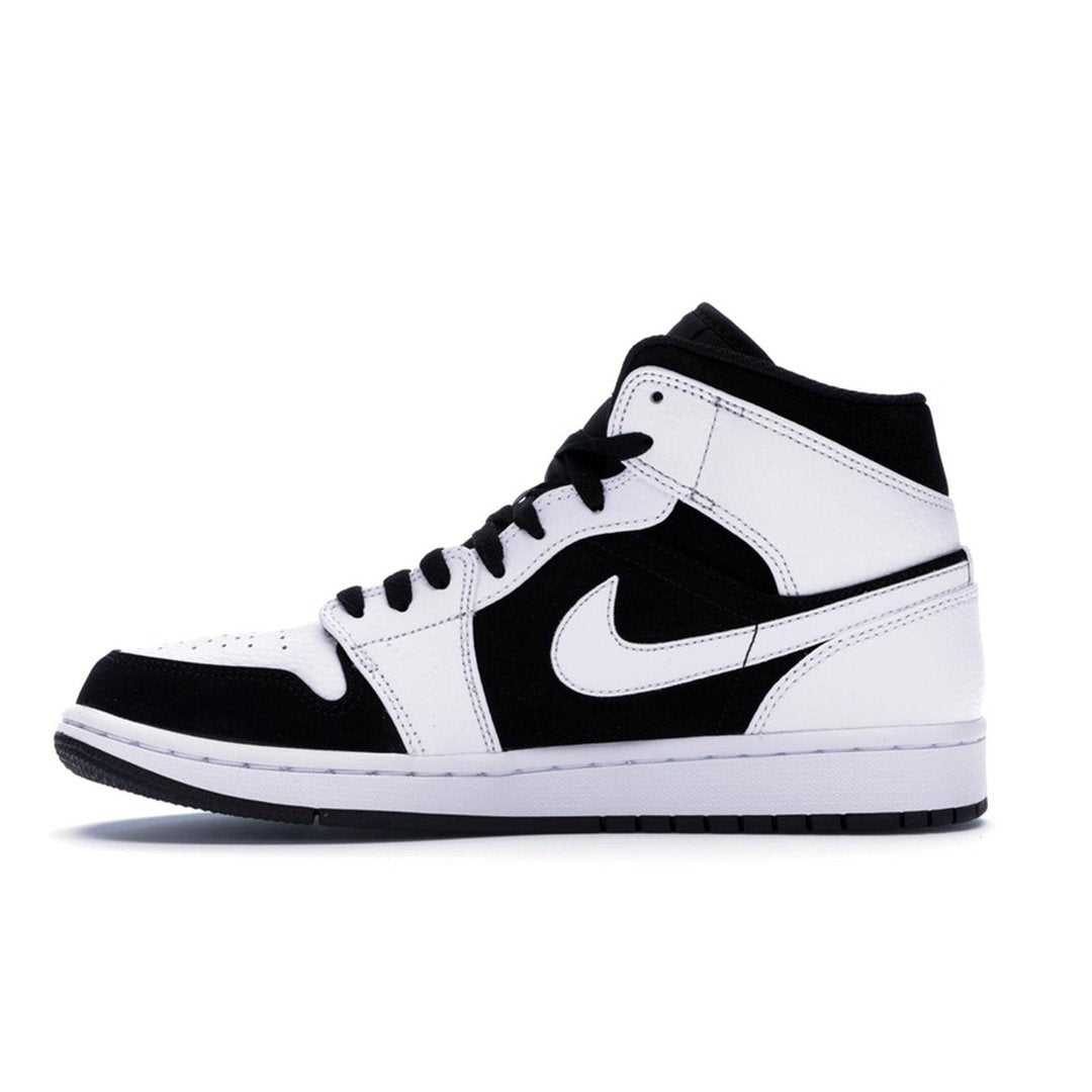 Air Jordan 1 Mid White Black