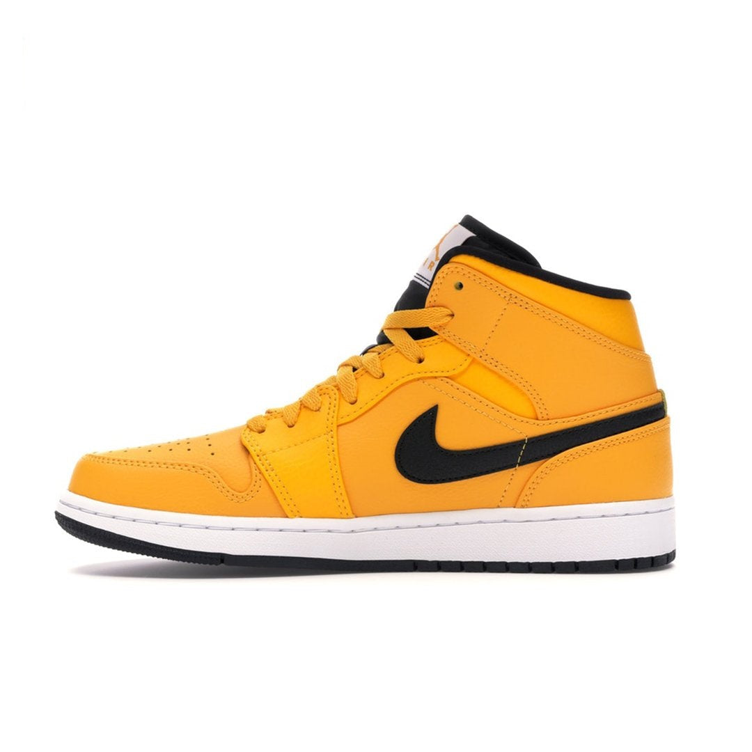 Air Jordan 1 Mid University Gold Black