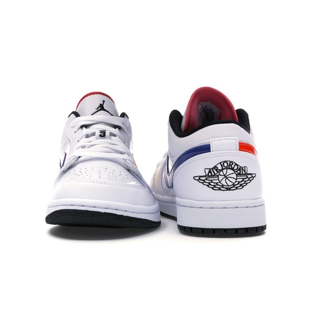 Air Jordan 1 Low White Multi-Color