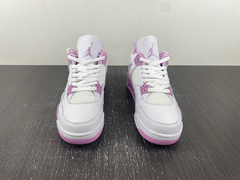 Air Jordan 4 White Pink