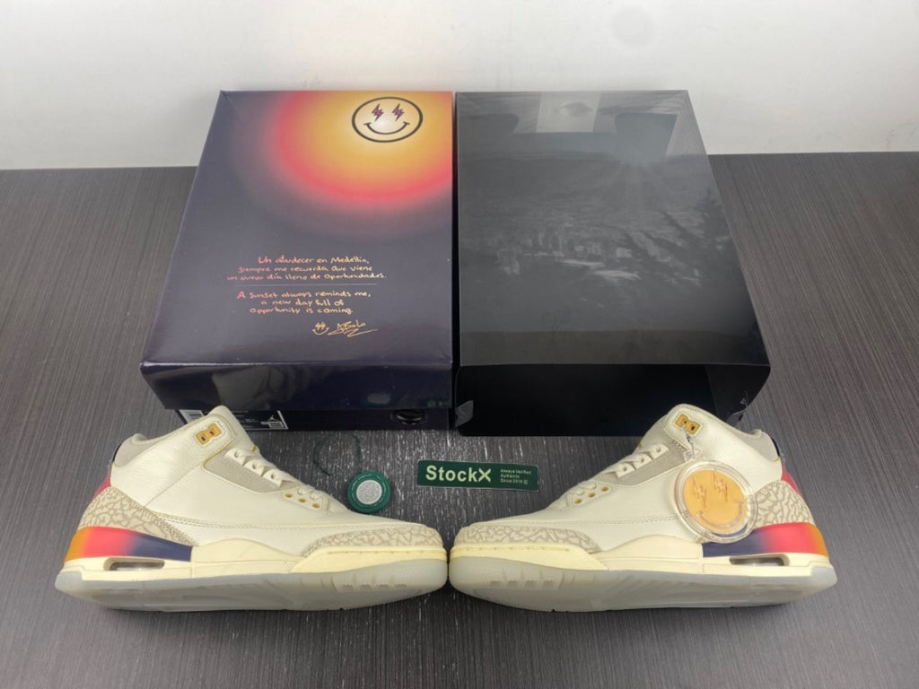 Air Jordan 3 Retro SP J Balvin Medellín Sunset