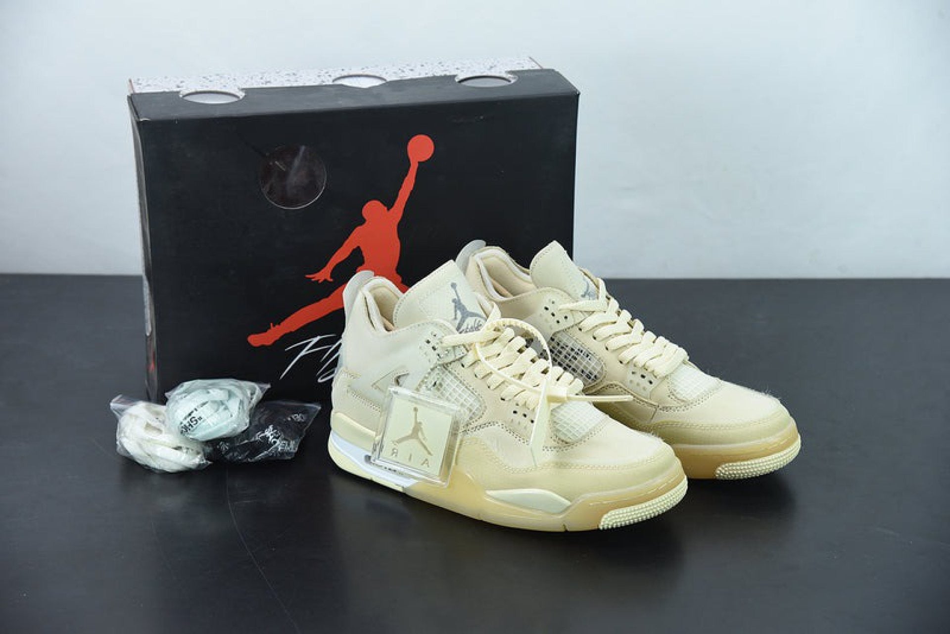 Air Jordan 4 Retro Off-White Sail