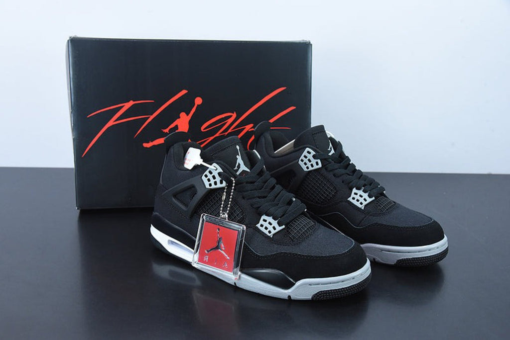 Air Jordan 4 Retro SE Black Canvas