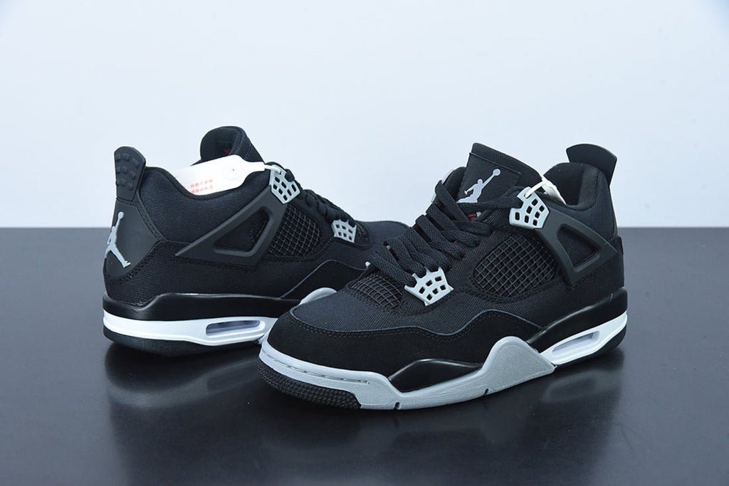 Air Jordan 4 Retro SE Black Canvas