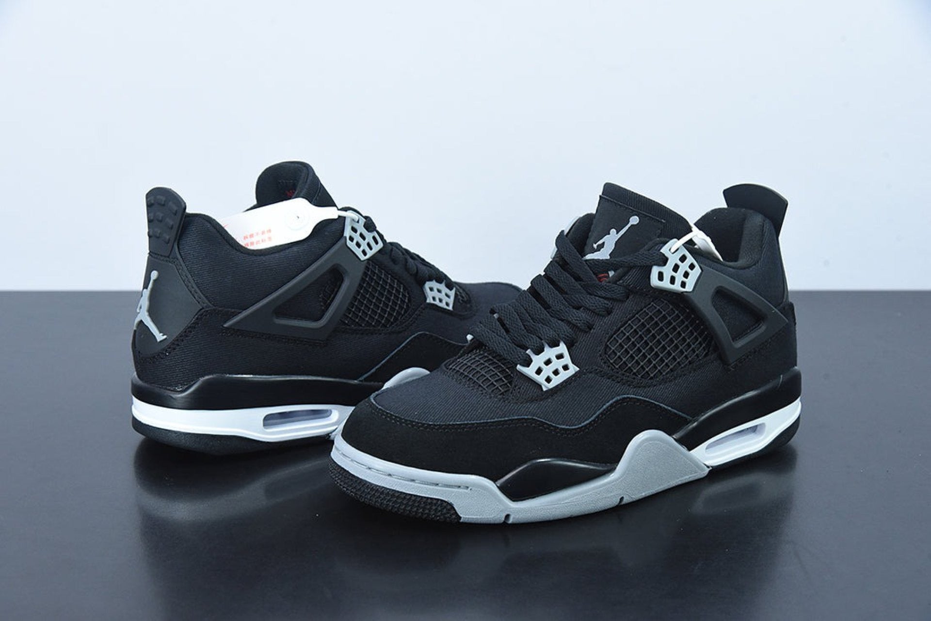 Air Jordan 4 Retro SE Black Canvas