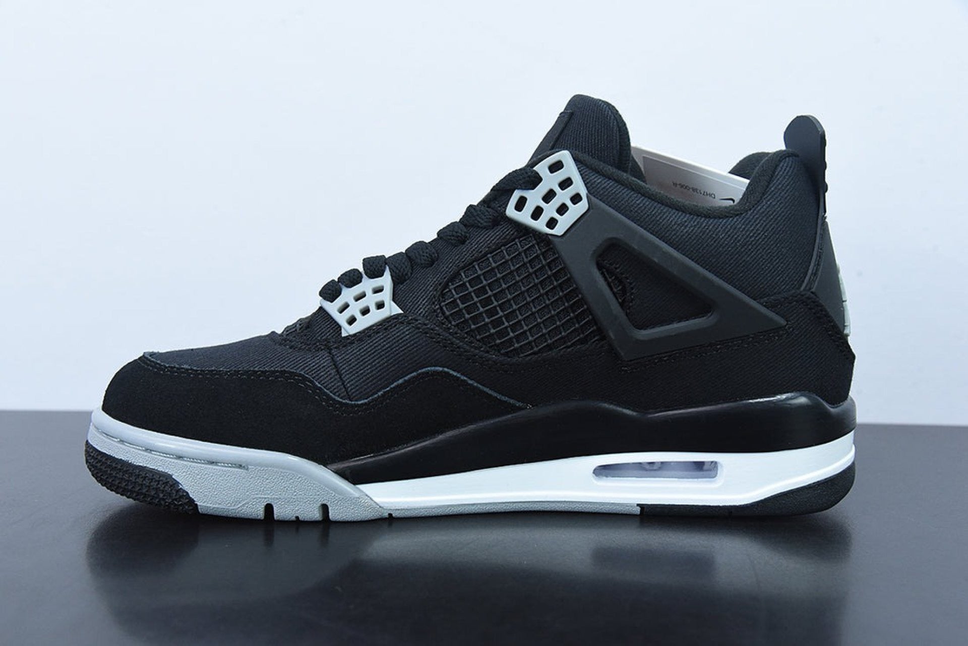 Air Jordan 4 Retro SE Black Canvas