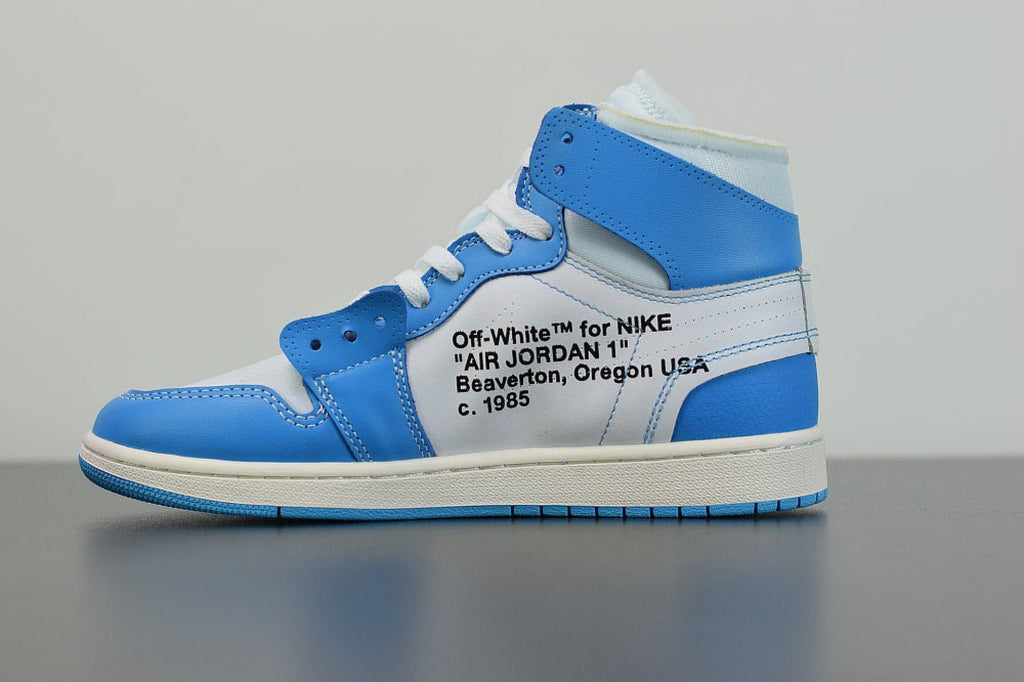 Air Jordan 1 Retro High Off-White University Blue