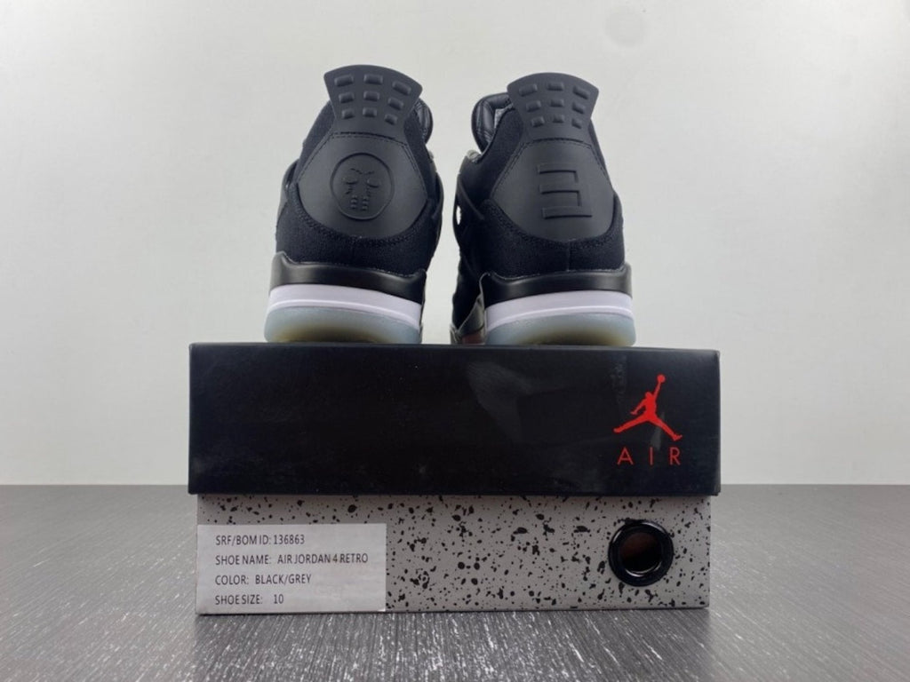 Eminem x Carhartt x Air Jordan 4 Retro 'Black Chrome'