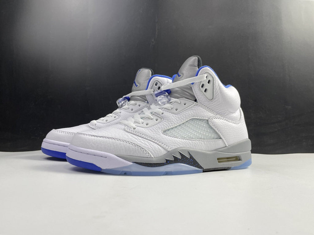 Air Jordan 5 Retro White Stealth