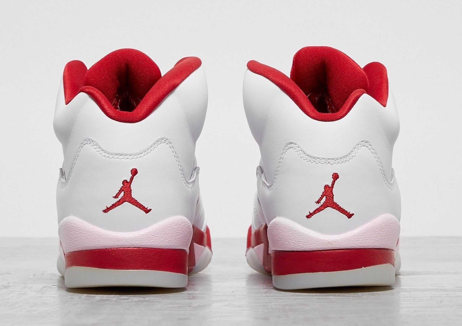 Air Jordan 5 Retro White Pink Red