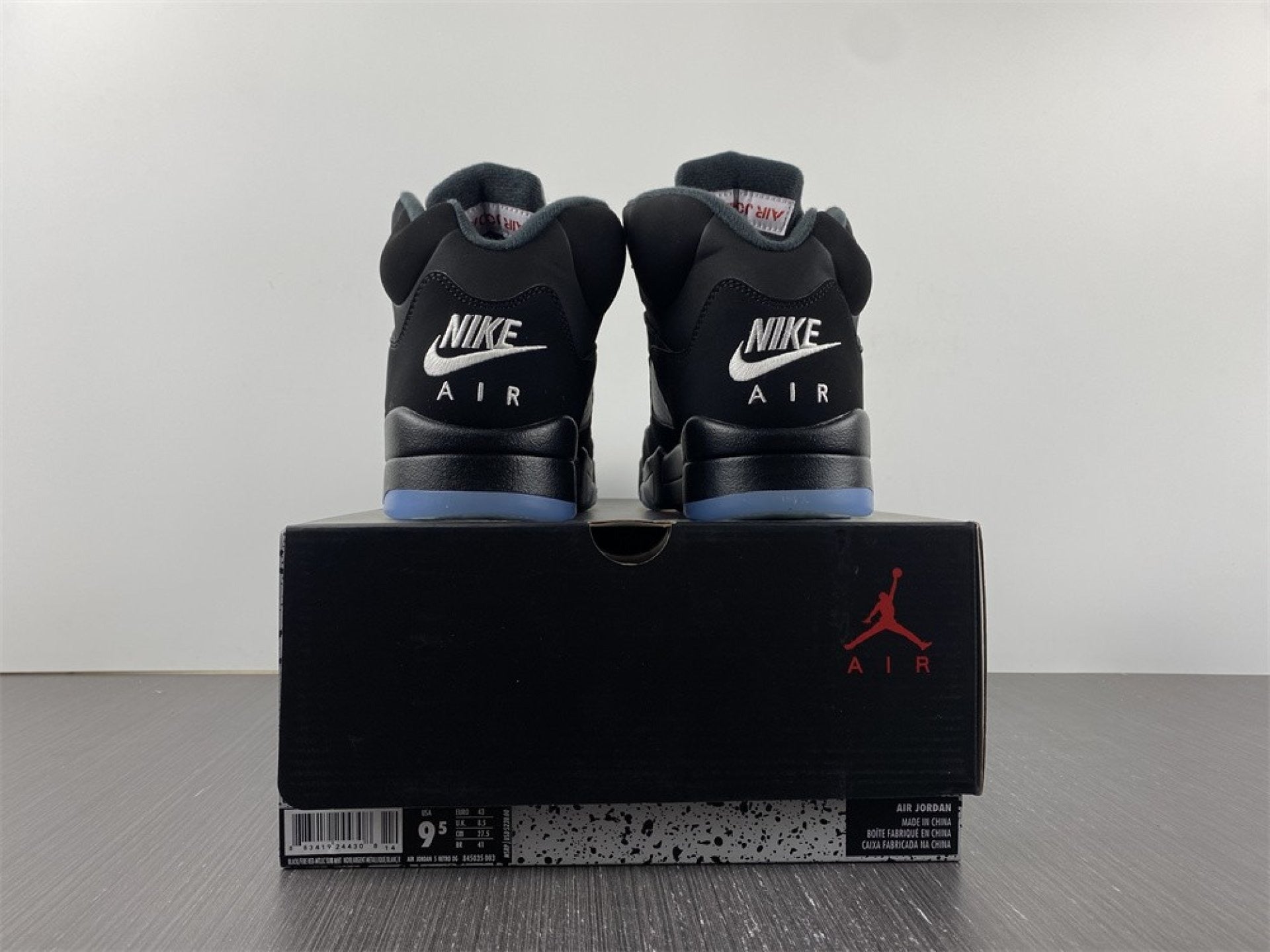 Air Jordan 5 Retro Black Metallic
