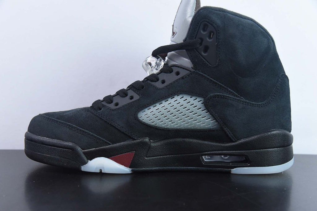 A Ma Maniére X Air Jordan 5 Black Burgundy Crush Pale Ivory