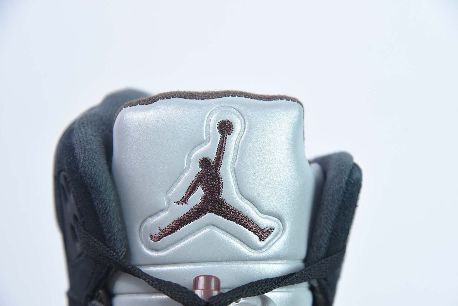 A Ma Maniére X Air Jordan 5 Black Burgundy Crush Pale Ivory