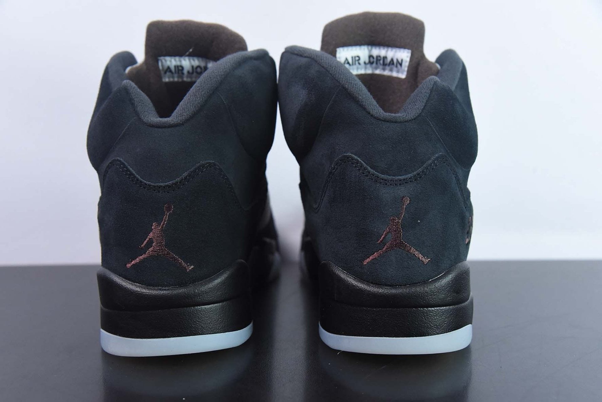 A Ma Maniére X Air Jordan 5 Black Burgundy Crush Pale Ivory