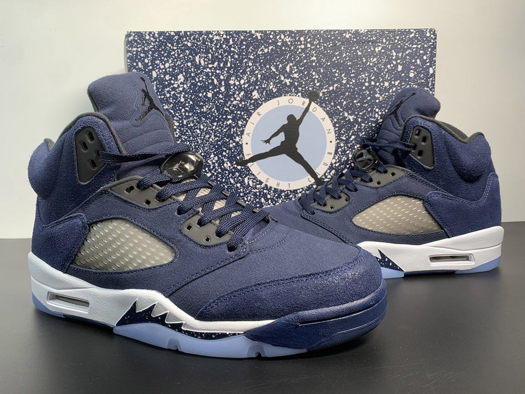 Air Jordan 5 Retro Georgetown Midnight Navy