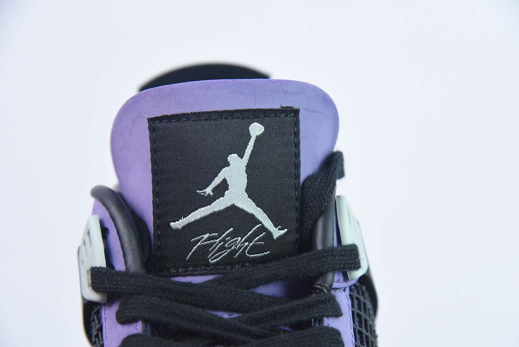 Travis Scott x Air Jordan 4 Retro Purple Suede Black Midsole
