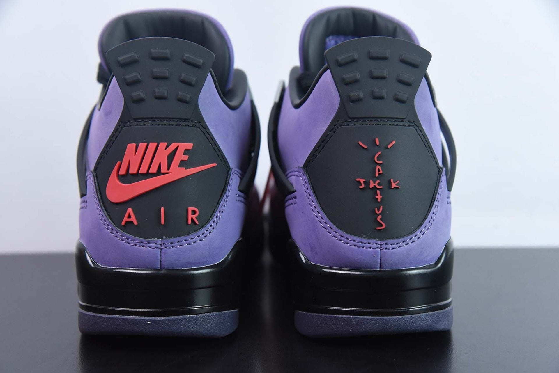 Travis Scott x Air Jordan 4 Retro Purple Suede Black Midsole