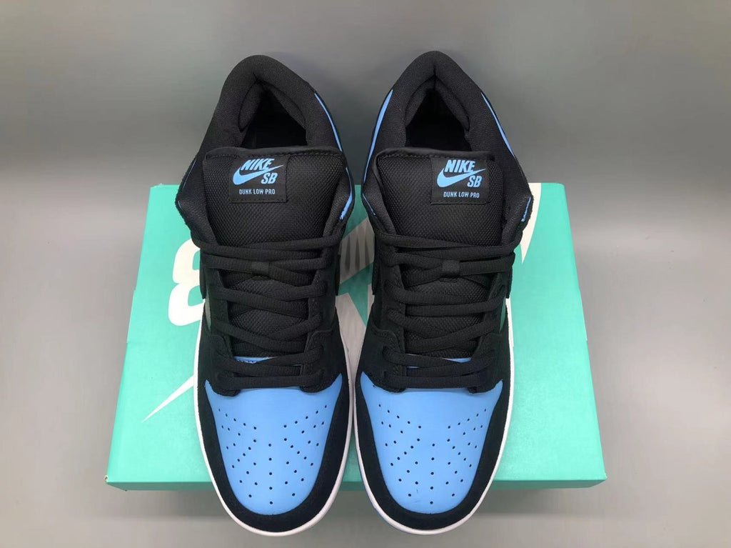 SB Dunk Low Black University Blue