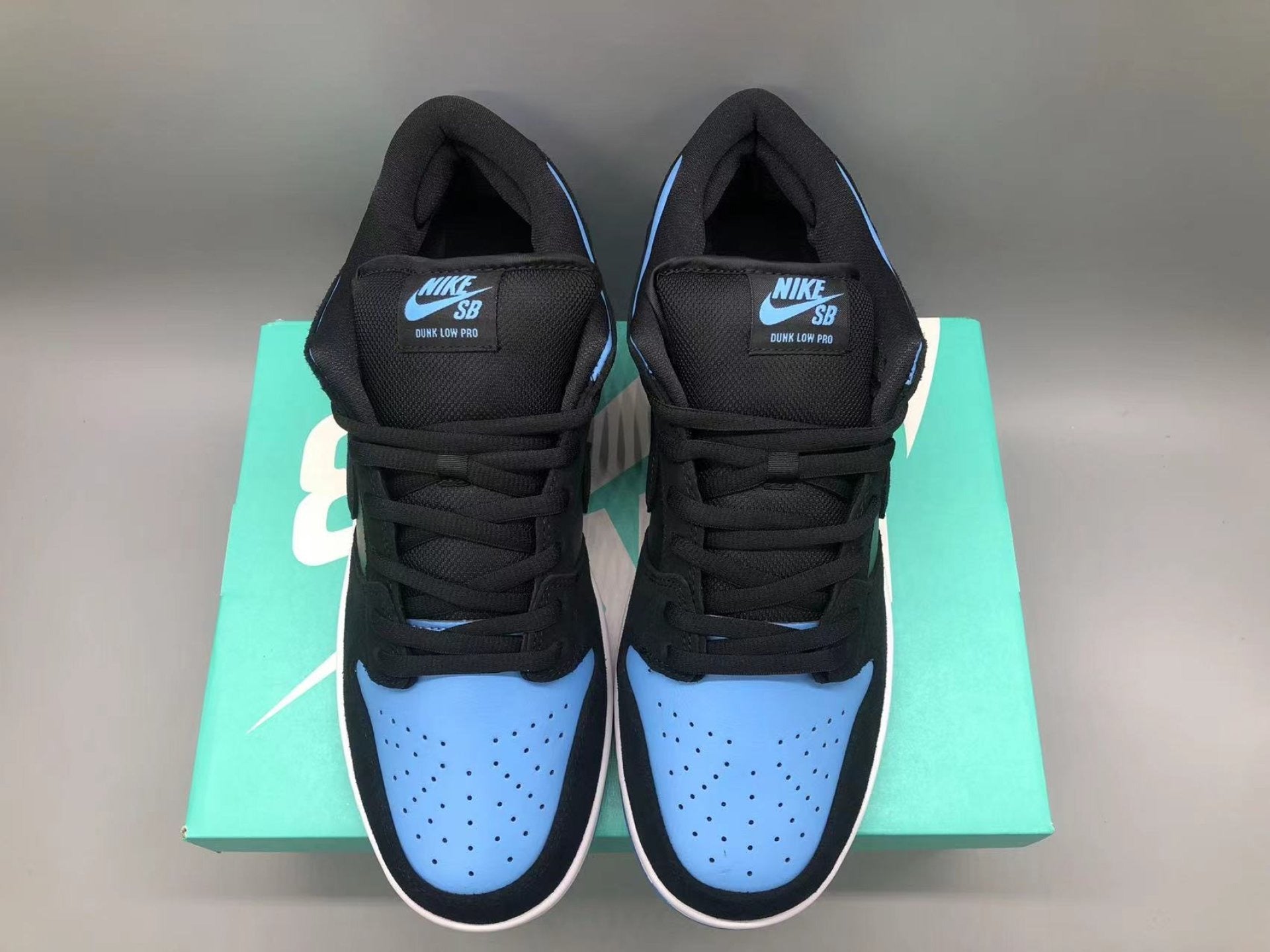 SB Dunk Low Black University Blue