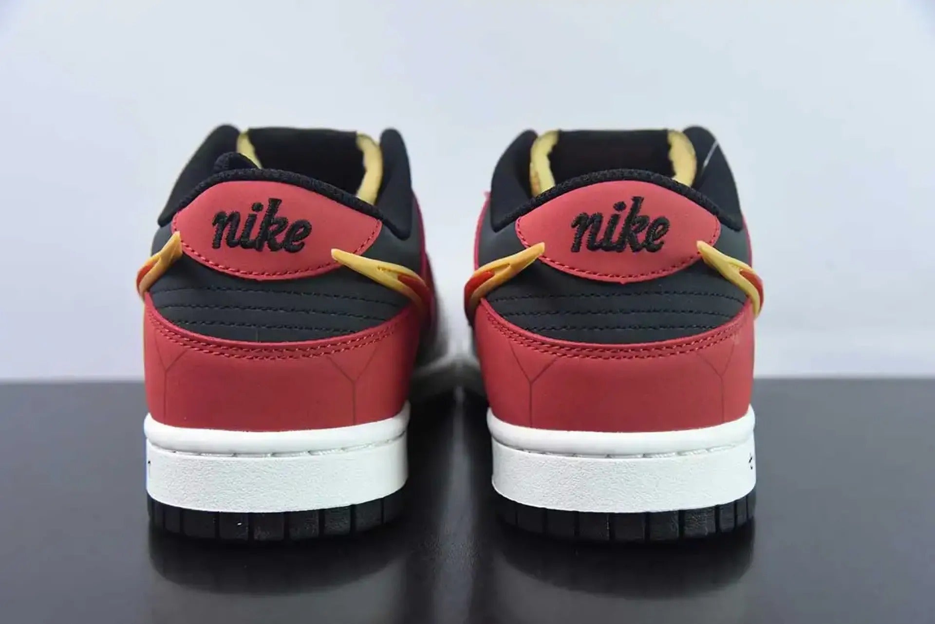 Saint Seiya x Nike Dunk Low Custom Red Black White
