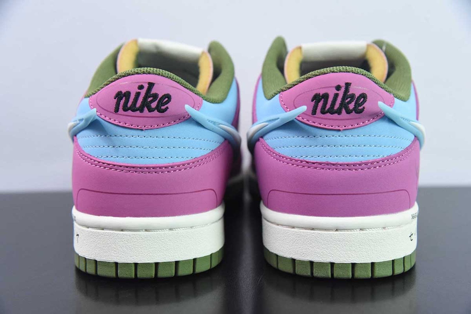 Saint Seiya x Nike Dunk Low Custom Purple Pink White