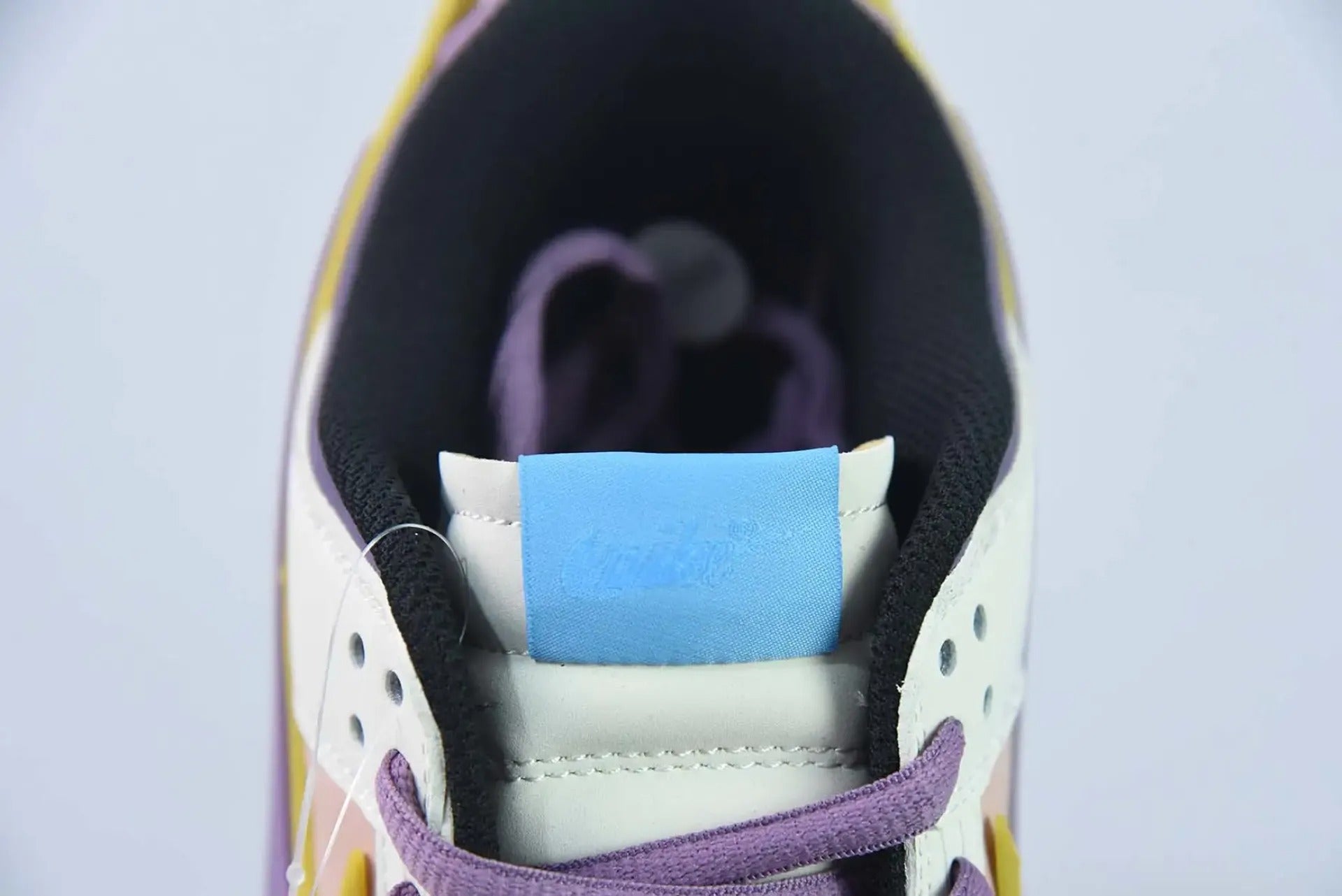 Saint Seiya x Nike Dunk Low Custom White Purple Pink