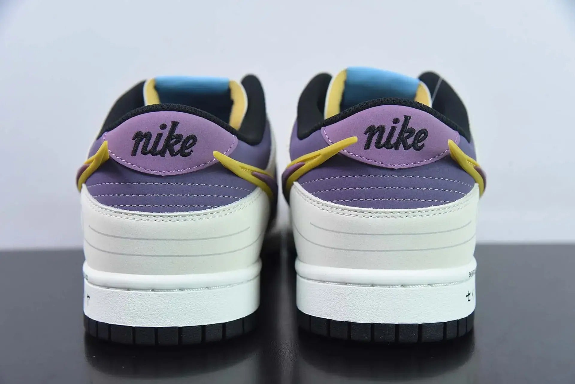 Saint Seiya x Nike Dunk Low Custom White Purple Pink