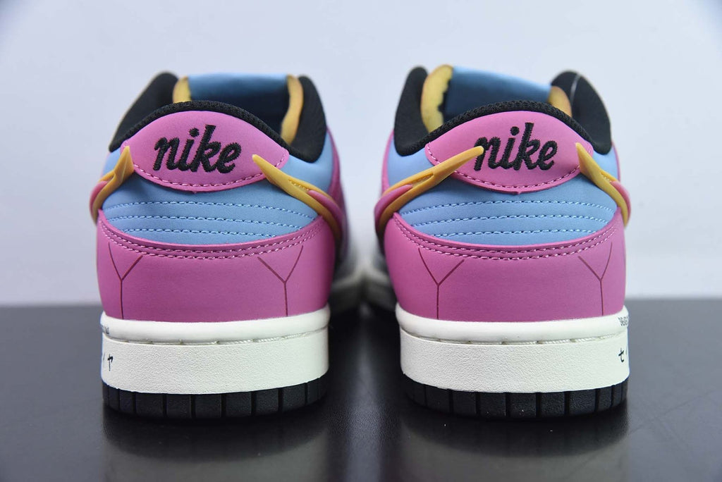 Saint Seiya x Nike Dunk Low Custom Purple Blue White
