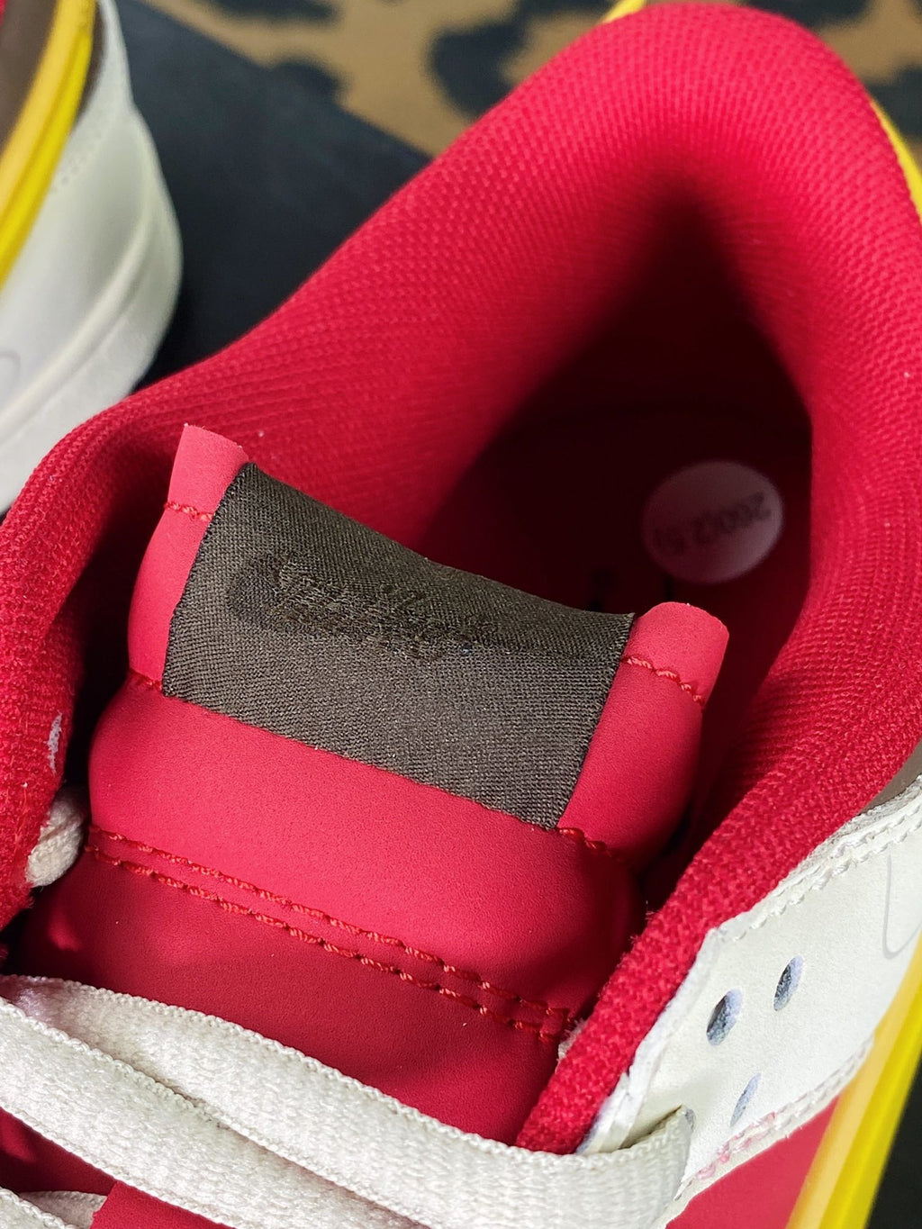 Saint Seiya x Nike Dunk Low Custom White Red Gold