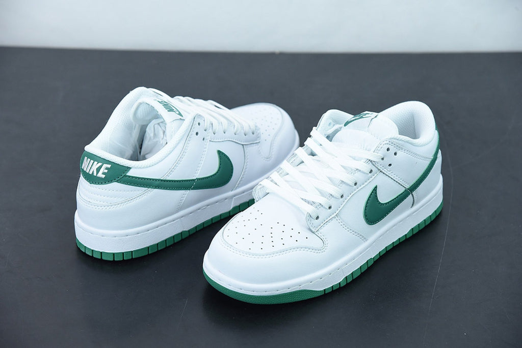 Dunk Low White Green Noise