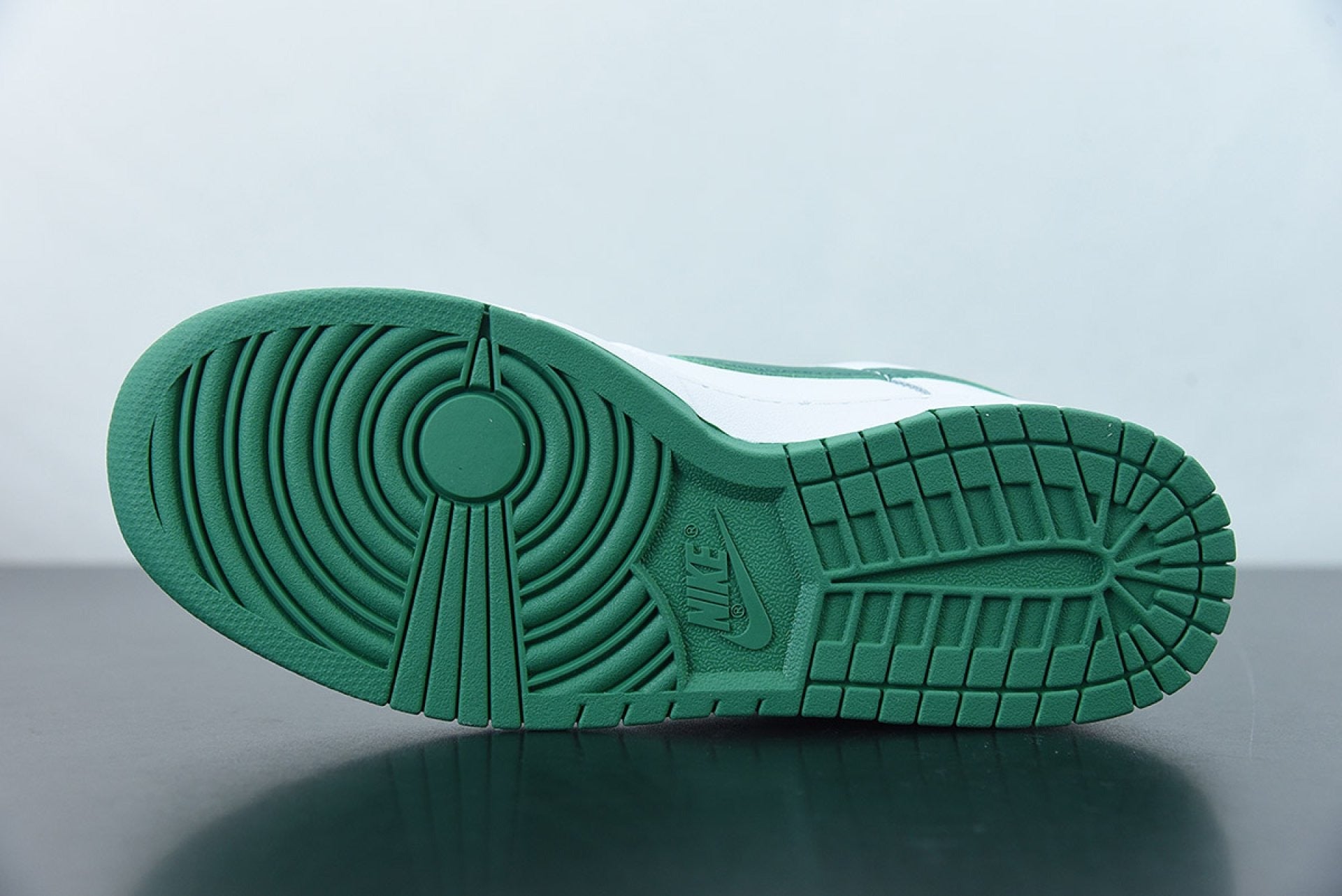 Dunk Low White Green Noise