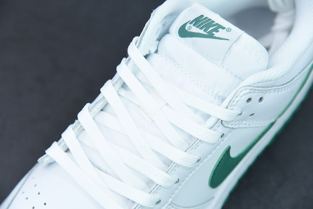 Dunk Low White Green Noise