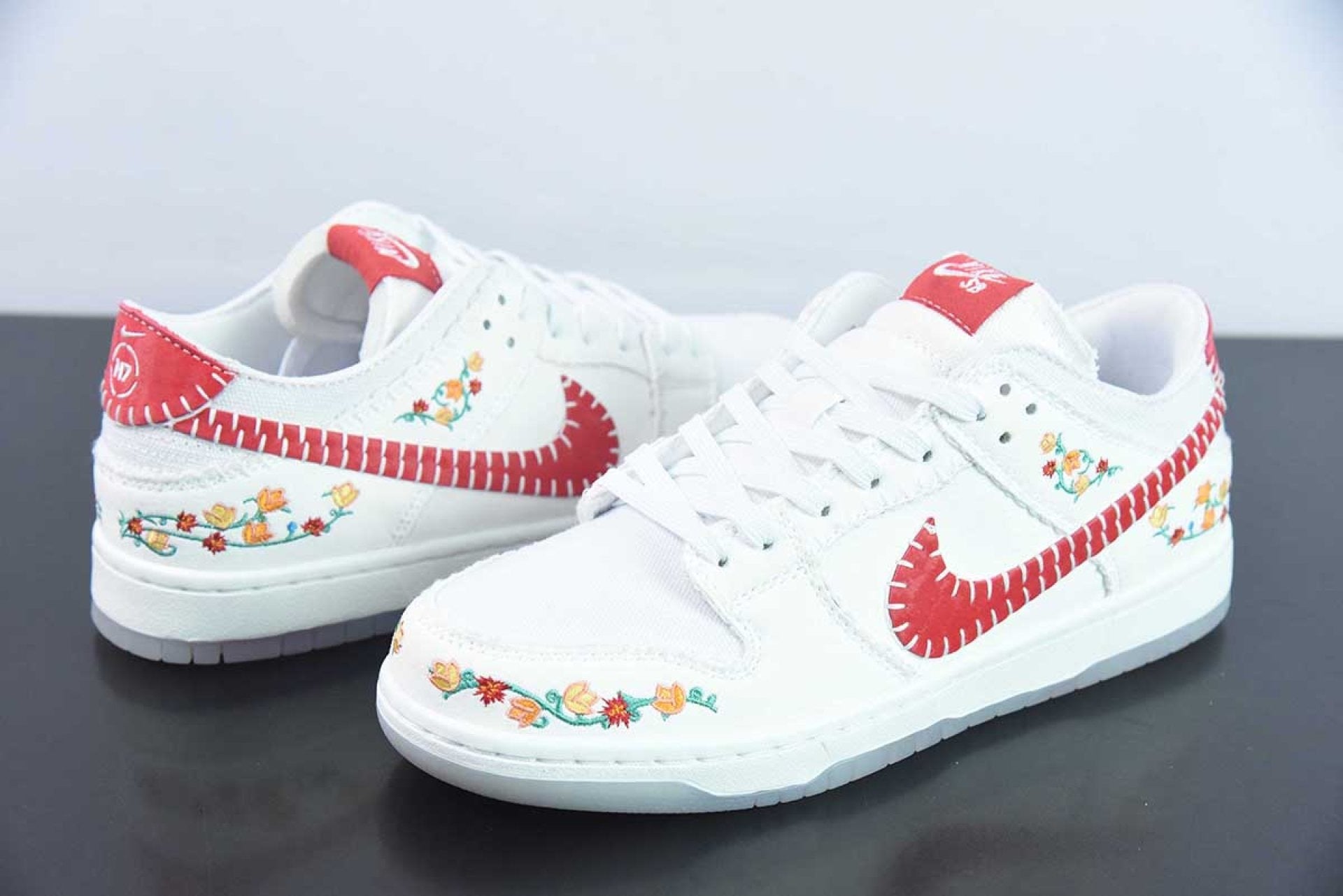 SB Dunk Low Decon N7 Opti Yellow University Red