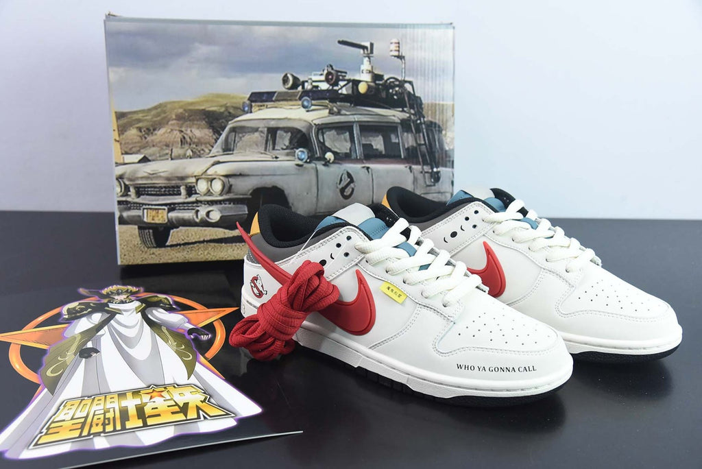 Ghostbusters x Nike Dunk Low Sail Red