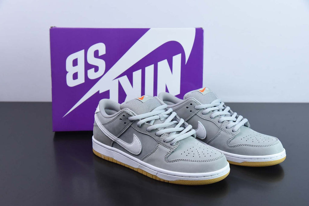 SB Dunk Low Pro ISO Orange Label Wolf Grey Gum