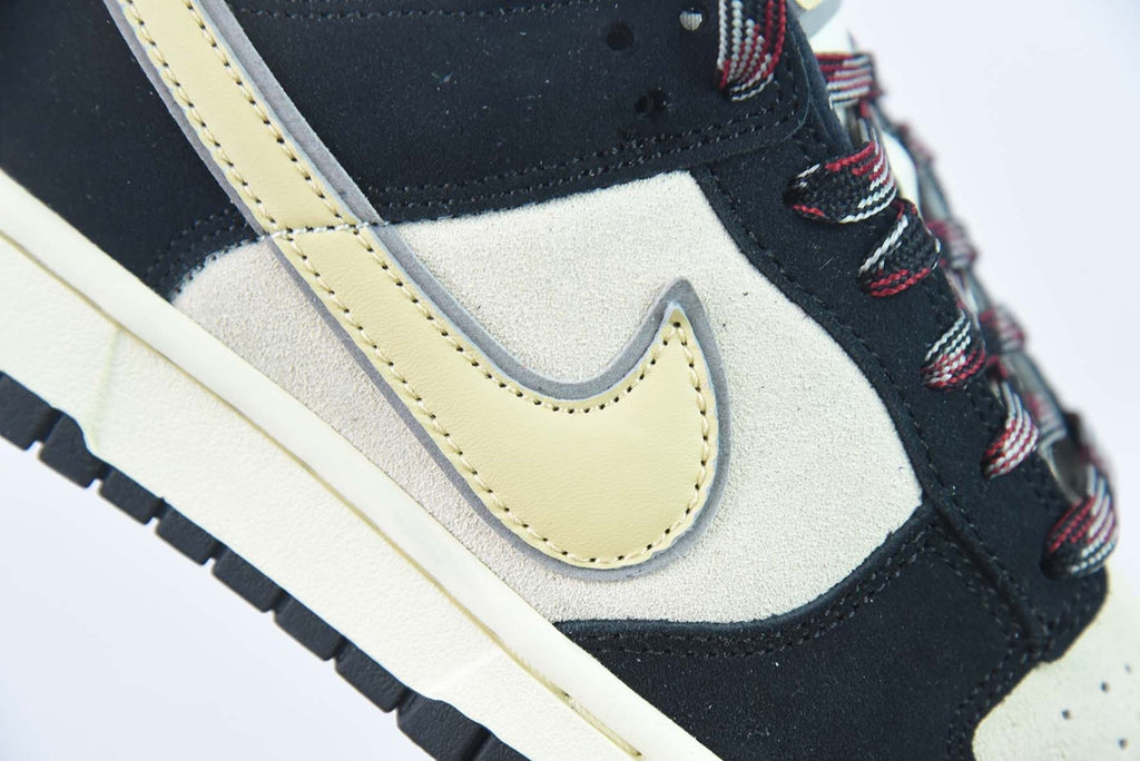 Dunk Low LX Black Suede Team Gold