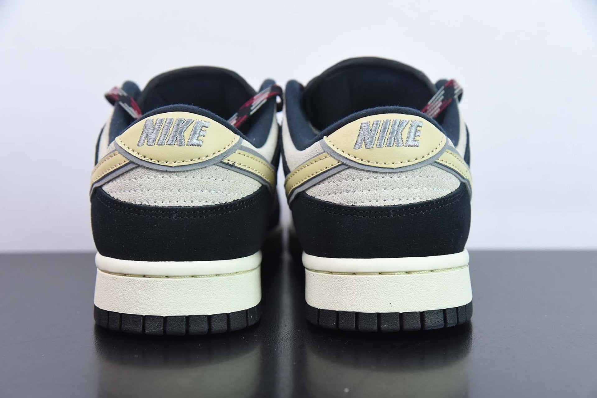 Dunk Low LX Black Suede Team Gold