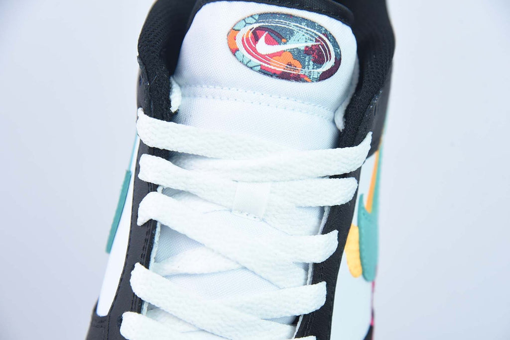 Dunk Low Multiple Swooshes White Washed Teal