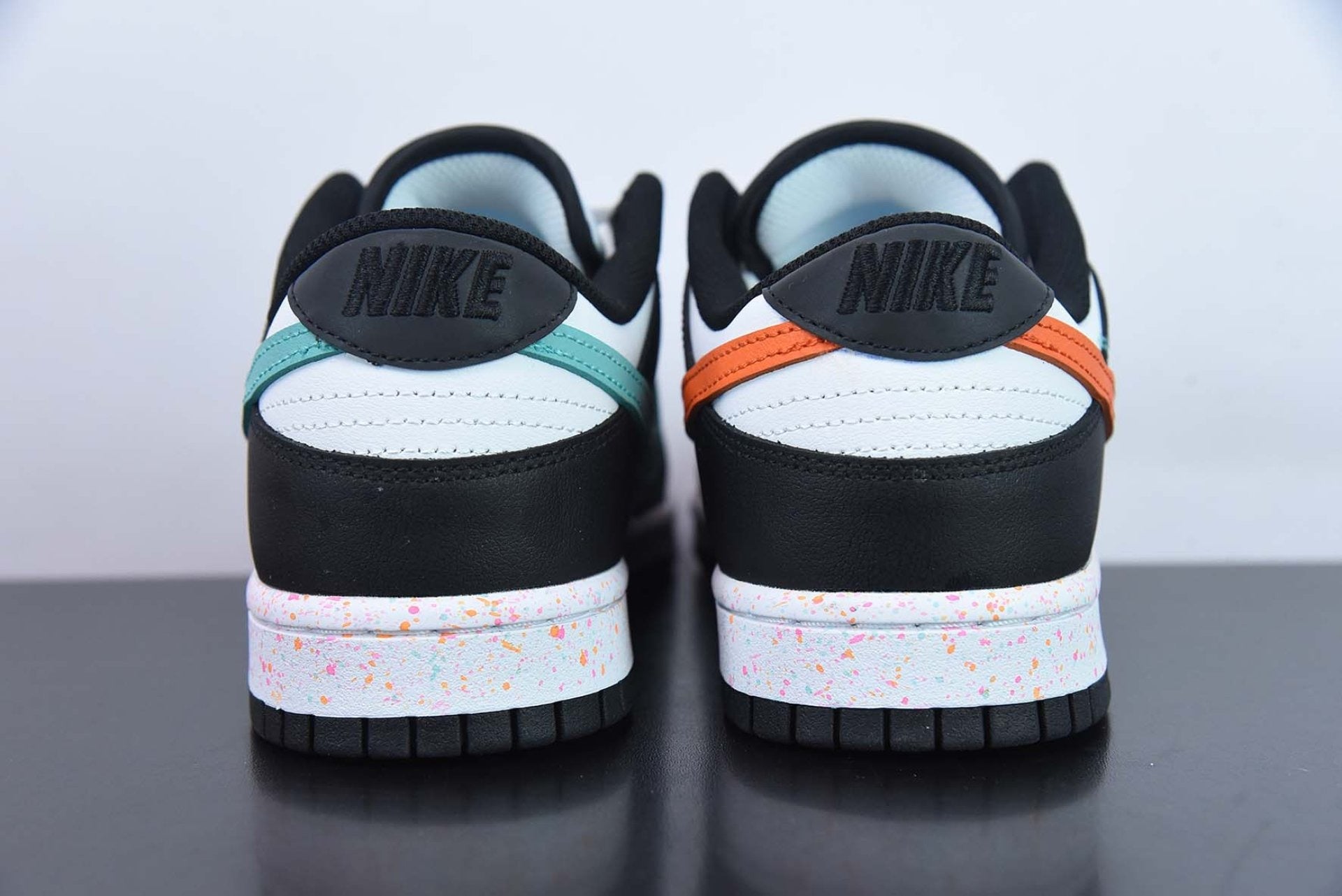 Dunk Low Multiple Swooshes White Washed Teal