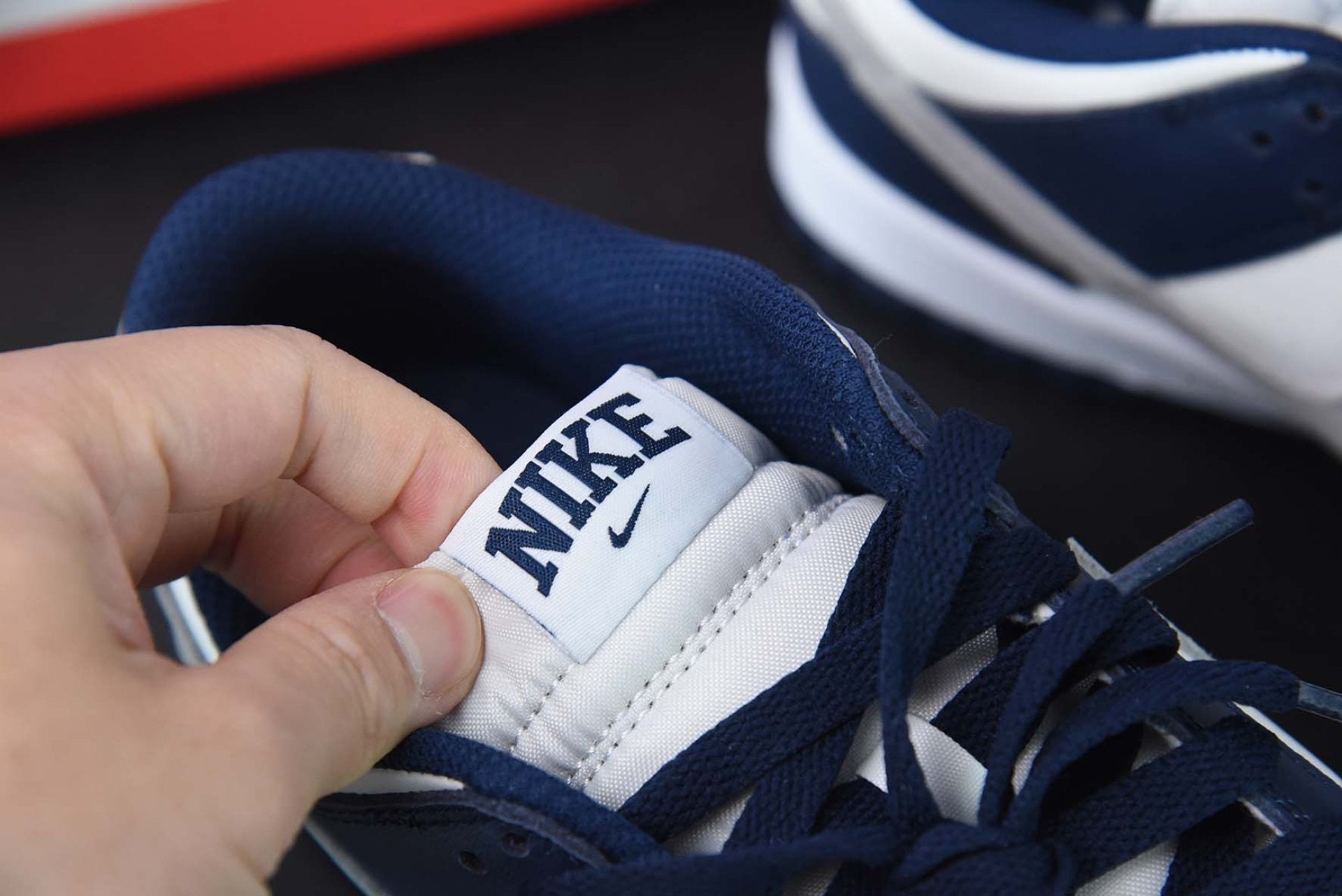 Dunk Low Summit White Midnight Navy